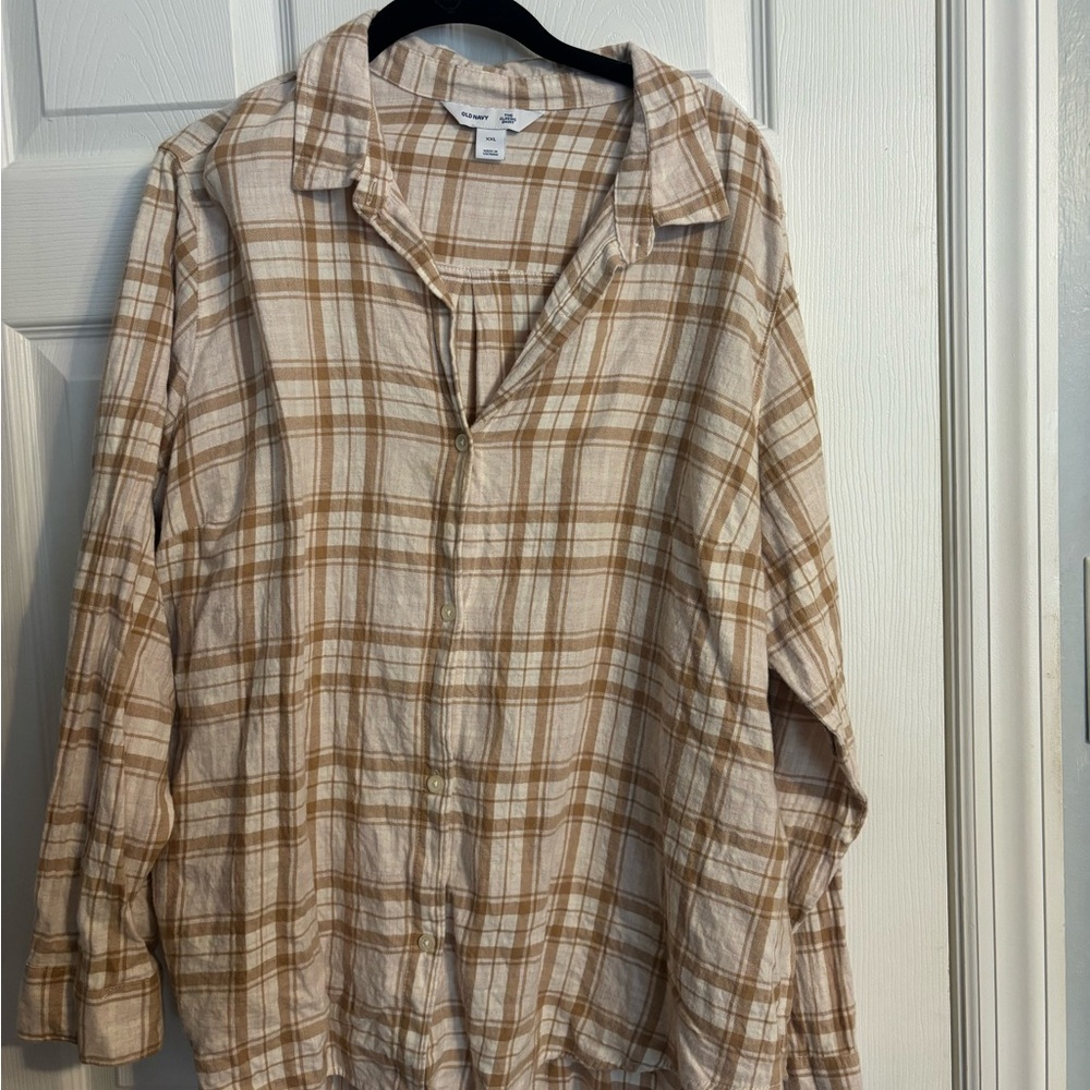 Old Navy Classic Flannel, XXL